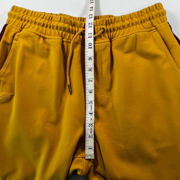 Publish Brand The Wyatt Side Stripe Jogger Pants Gold & Maroon Size Medium - Picture 10 of 14